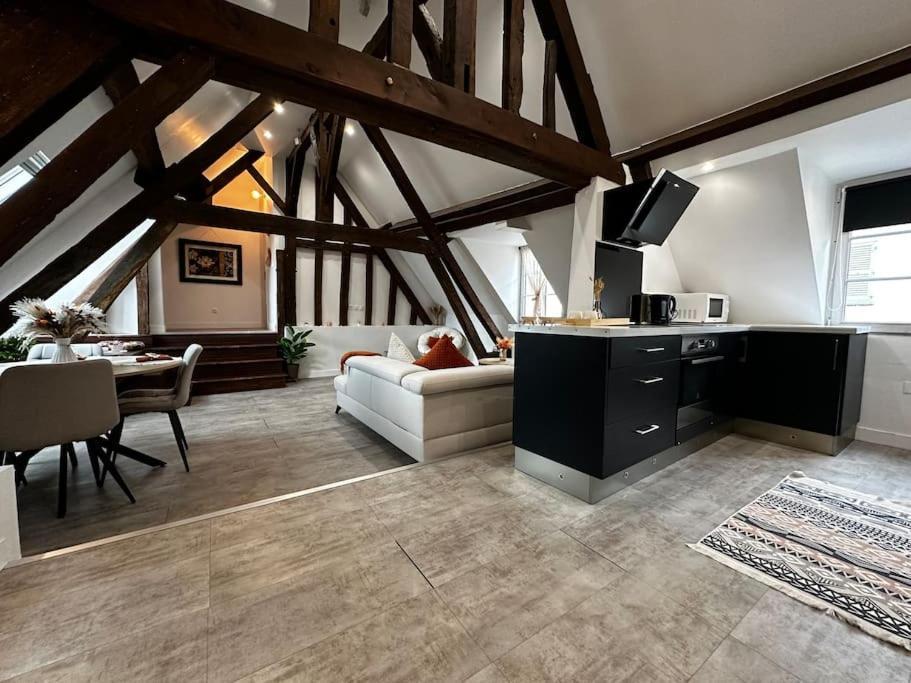 Charme, Poutres Et Elegance Apartment Chartres Luaran gambar