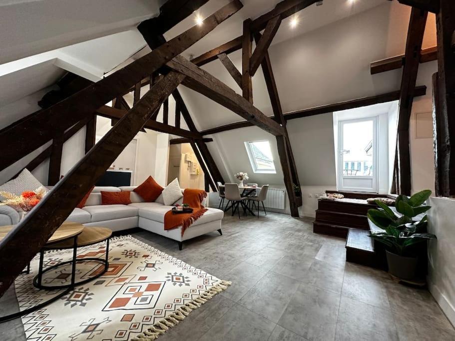 Charme, Poutres Et Elegance Apartment Chartres Luaran gambar